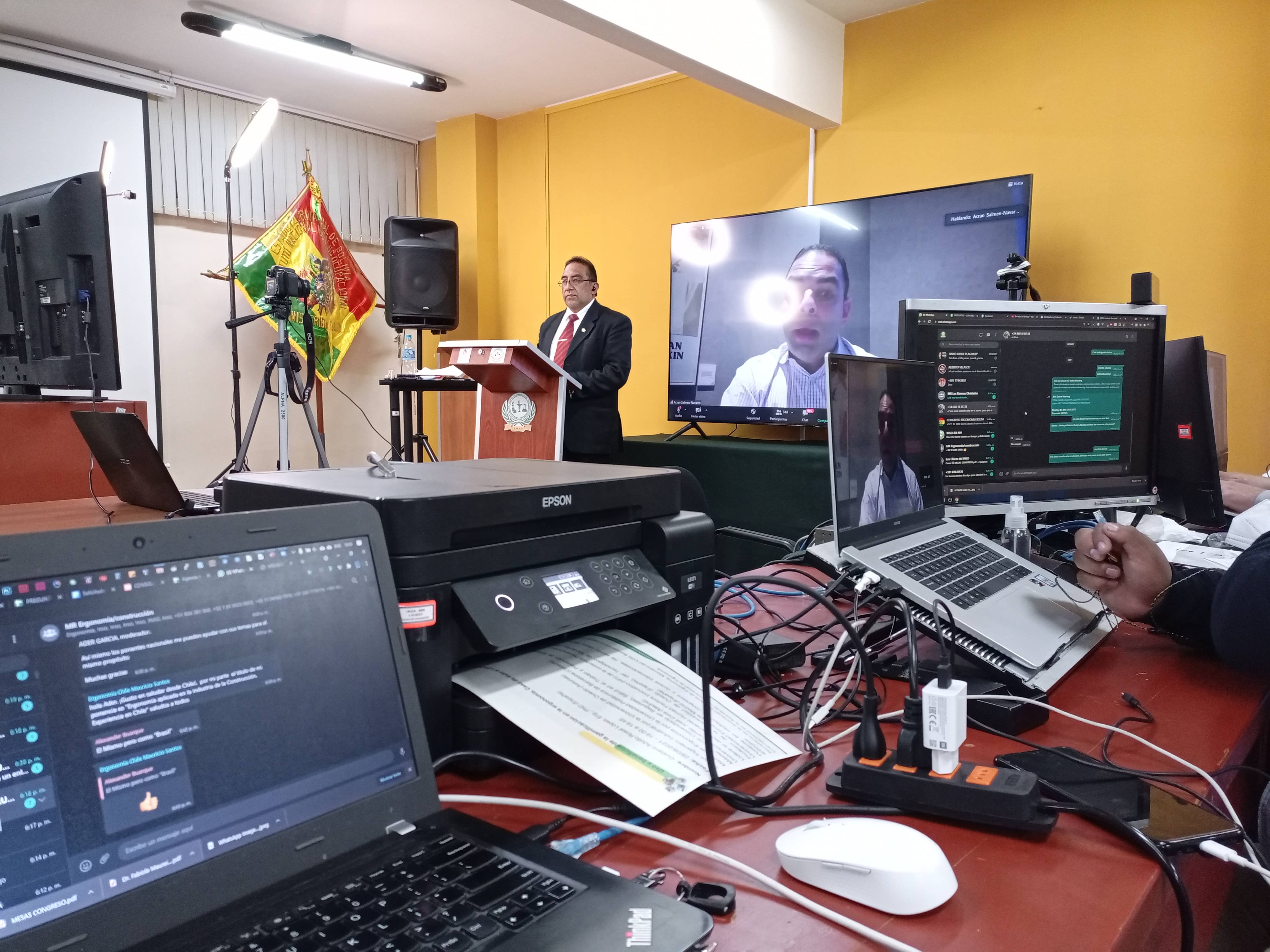 Galeria de imagenes I CONGRESO INTERNACIONAL DE ERGONOMIA EN BOLIVIA